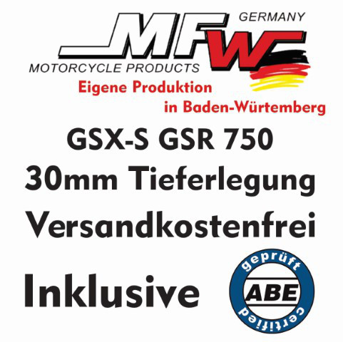 Tieferlegung GSX-S GSR 750