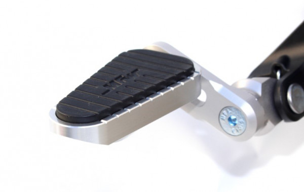 Multi Grip Vario Multi Fußrastenset 20-35mm silber glänzend, silber glänzend