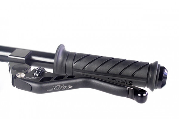 PRO Hebel SET B.12 K.22 schwarz sandgestrahlt glänzend, schwarz glänzend