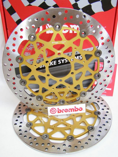 BREMBO Bremsscheibensatz S1000RR HP4 gold