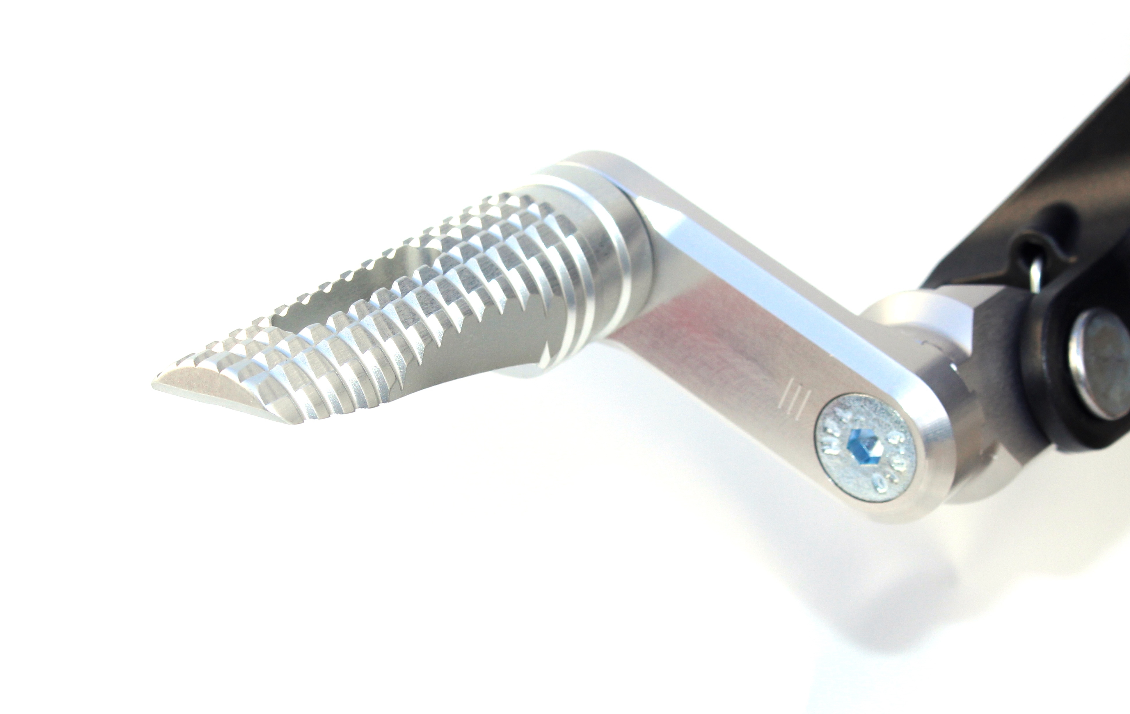 Pedane Racing In Lega Di Alluminio Per Pocket Bike 2 Tempi – Antiscivolo, Comode, Diametro Attacco 12 Mm