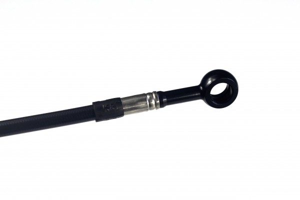 Stahl-Flex Bremsleitungskit hinten GSR 600´07- ABS Anschluss schwarz, Leitung schwarz