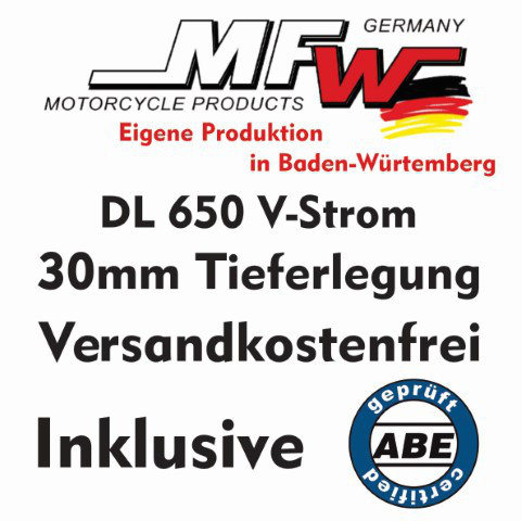 Tieferlegung DL 650 V-Strom