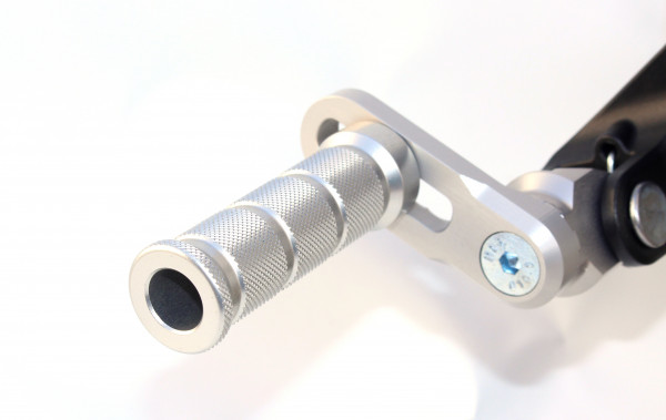 Sport Vario Multi Fußrastenset 25-50mm silber glänzend, silber glänzend