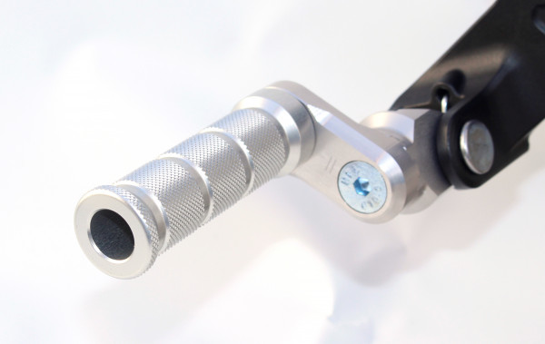 Sport Vario 30mm Fußrastenset  silber glänzend, silber glänzend