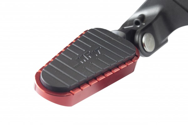 Multi-Grip Fußraste rot glänzend