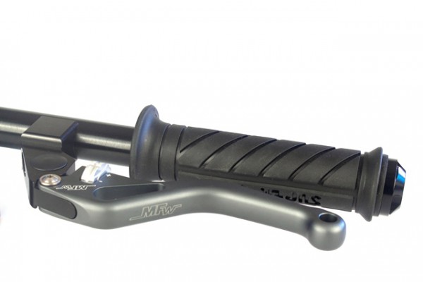 Master Lever kurz SET B.370 K.450 anthrazit perlgestrahlt glänzend, silber glänzend